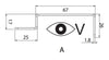 Staffe Montanti per Armadi I-CASE EP-2060BKT e I-CASE EP-2060GT