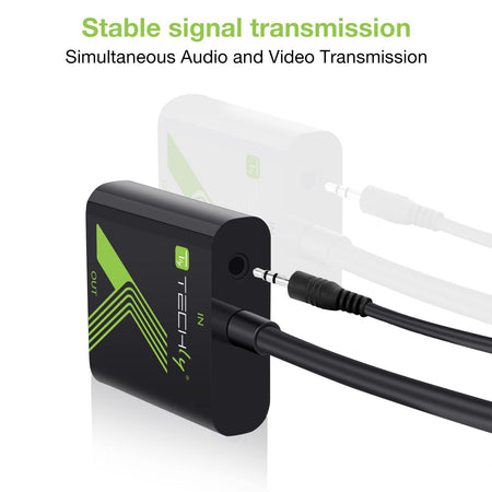 Cavo Convertitore Adattatore da HDMI&trade a VGA 1920x1200 con Audio 3.5''