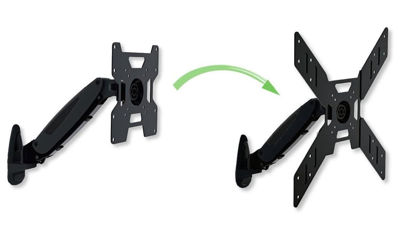 Adattatore per Supporto VESA da 200x200 a 400x400 Nero