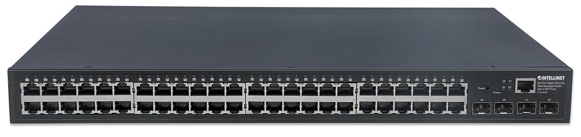 Switch Ethernet 48 Porte Gigabit Web-Managed con 4 porte SFP