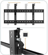 Supporto a muro per TV LED LCD 45-70'' per applicazioni videowall