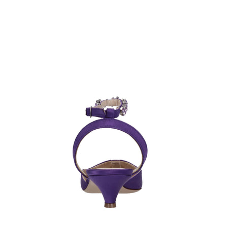 Parosh Scarpe con Tacco Viola da donna