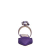 Parosh Scarpe con Tacco Viola da donna