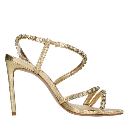 Schutz Sandali Oro da donna