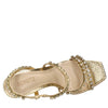Schutz Sandali Oro da donna