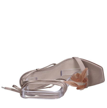 3JUIN Sandali Beige da donna