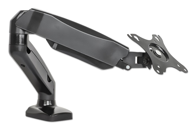Supporto da Scrivania in Alluminio per Monitor 13-27'' con Molla a Gas
