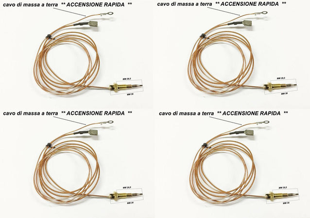 GLEM GAS FOSTER REX ELECTROLUX ZANUSSI AEG 4 TEMOCOPPIE FORNELLO A GAS TC 37