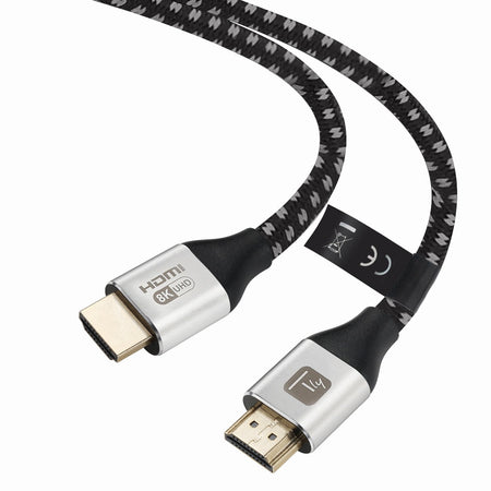 Cavo HDMI&trade Ultra High Speed 48Gbps Maschio / Maschio 8K@60Hz Certificato 1m