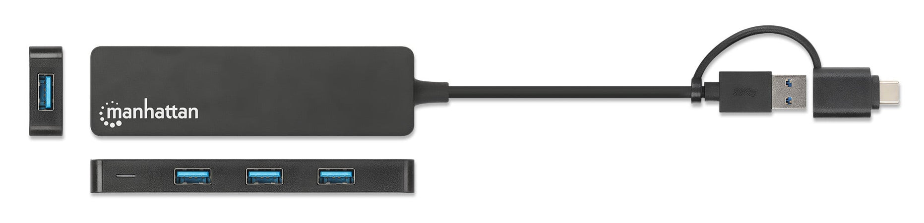 Hub USB 3.2 Gen1 4 Porte Combo USB-A e USB-C&trade