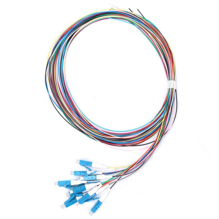 Cassetta di Giunzione Attrezzata con 12 Pigtail Fibra Monomodale OS2 LC 9/125 2m