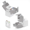 Frutto Keystone RJ45 Cat.6A UTP Tool-Free Bianco Grigio