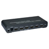Switch Matrix HDMI 4x2 8K con Estrattore Audio Esterno