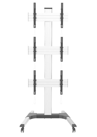 Supporto a Pavimento per 3 TV LCD/LED 32-55'' per Video Wall