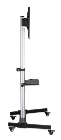 Carrello TV 37''-86'' Multimediale in Alluminio Regolabile in Altezza