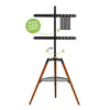 Supporto a Pavimento Cavalletto Tripod per TV LCD/LED/Plasma 32-65'' con Mensola