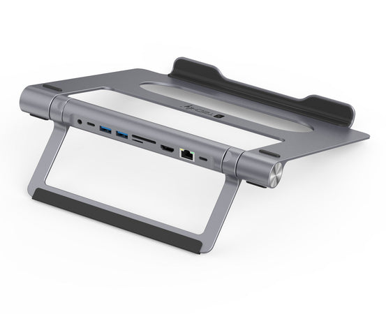Docking Station USB-C&trade 9 in 1 Hub USB3.1 Stand per Notebook Pieghevole