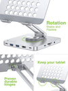 Supporto per Tablet Hub Docking Station USB-C&trade 8 in 1