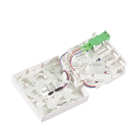 Scatola di Terminazione Ottica FTTH 1x LCD/APC con Cavo di Collegamento 50m