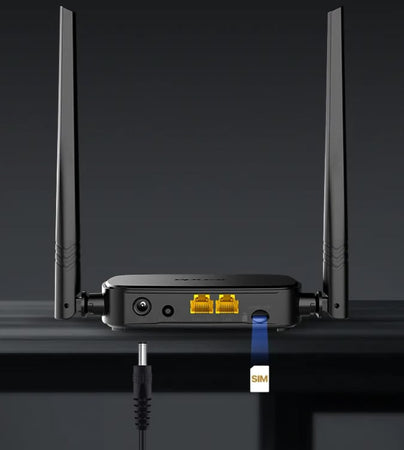 Router Wireless Wi-Fi Fast Ethernet 2.4GHz N300 4G LTE, 4G05