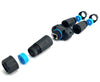 Connettore Adattatore Cat.6 RJ45 1F/2F Configurazione 1:1 Impermeabile IP68