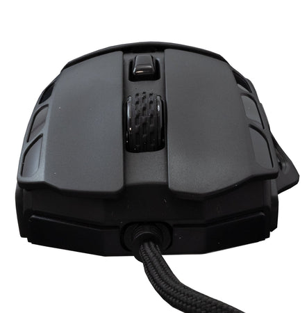 Mouse Ottico Gaming LED RGB con Cavo USB 7200 dpi Nero, ECTOR