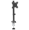 Supporto da Scrivania con Morsetto per Monitor 13-32'' Braccio Corto Inclinabile