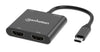 Adattatore USB-C&trade PD a Doppio Monitor HDMI per Laptop e Tablet