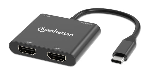 Adattatore USB-C&trade PD a Doppio Monitor HDMI per Laptop e Tablet