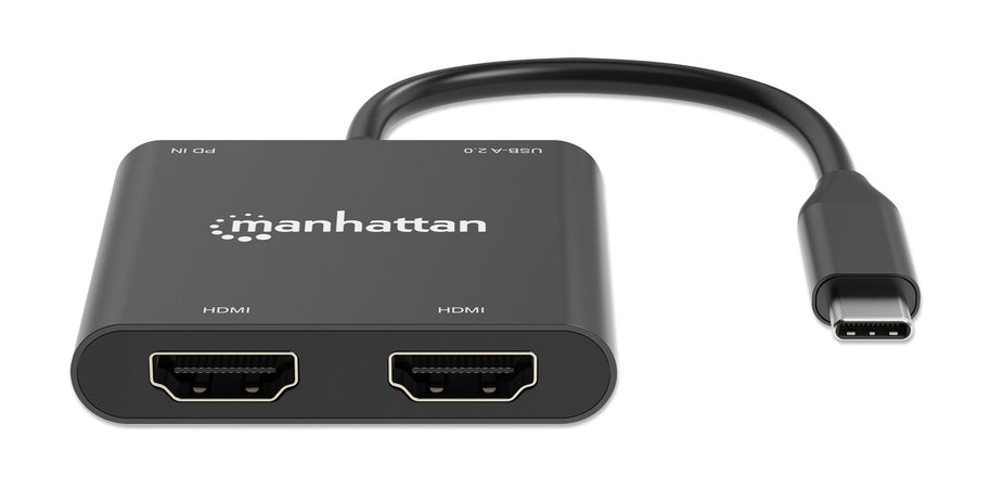Adattatore USB-C&trade PD a Doppio Monitor HDMI per Laptop e Tablet
