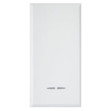 WHITEK S44 Interruttore con Gemma 1P 16AX Illuminabile 1 Modulo Bianco Opaco