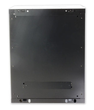 Armadio Rack 19'' a muro 15 unit&agrave sezione unica prof. 450mm Nero