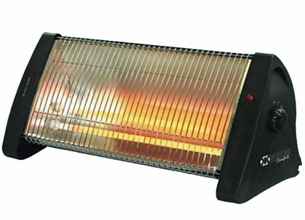 STUFA AL QUARZO DA TERRA 1200 W ELETTRICA CM 47 x 18 x 21 FRAS 539011