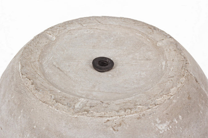 Set di 2 Vasi "Cement" in fibra di vetro e argilla colorata, stile moderno