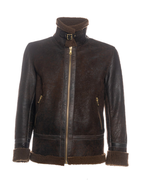 Franco - Giacca Uomo TDM in vero montone Shearling