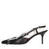 Love Moschino Scarpe con Tacco Nero da donna