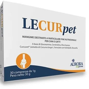 Lecurpet 30 Compresse Supporto Articolazioni Cani Gatti