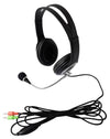 Cuffia Stereo con Microfono e Controllo Volume