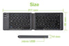 Tastiera Pieghevole Bluetooth USB per Tablet Smartphone