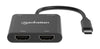 Adattatore USB-C&trade PD a Doppio Monitor HDMI per Laptop e Tablet