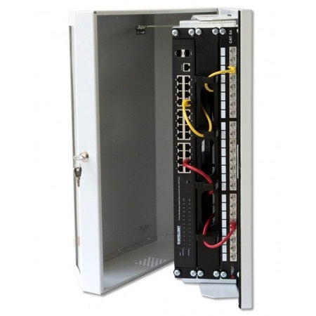 Armadio a muro 19'' 8 Unit&agrave Grigio