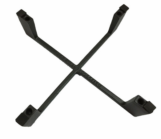 GRIGLIA PER CUCINA A GAS NARDI MM 240 X 240 IN GHISA QUADRATA PIANO G 3602