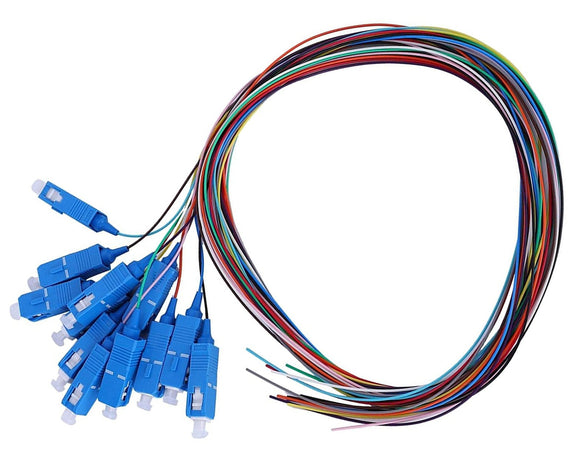 Cassetta di Giunzione Attrezzata con 12 Pigtail Fibra Monomodale OS2 SC/APC 9/125 2m