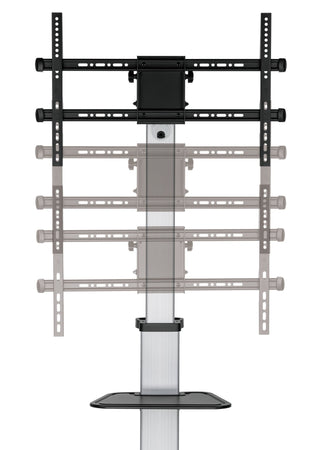 Supporto a Pavimento con Mensola Trolley TV LCD/LED 37-86''