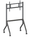 Supporto Mobile da Pavimento Multifunzione per TV LCD/LED/Plasma 65-100'' Nero