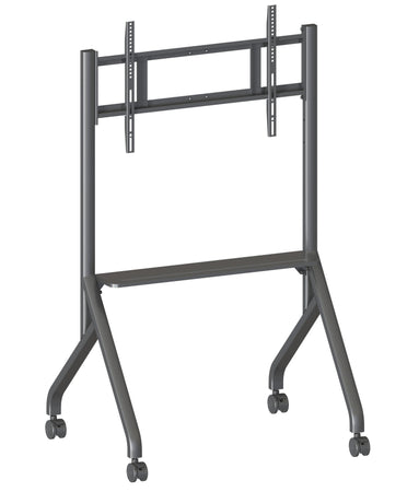 Supporto Mobile da Pavimento Multifunzione per TV LCD/LED/Plasma 65-100'' Nero