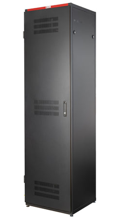 Armadio Rack 19'' 600x600 47U per Batterie Fotovoltaico Nero