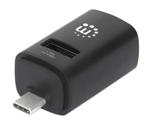 Hub USB-C&trade 3.2 Gen1 a 3 porte USB-A Compatto Nero