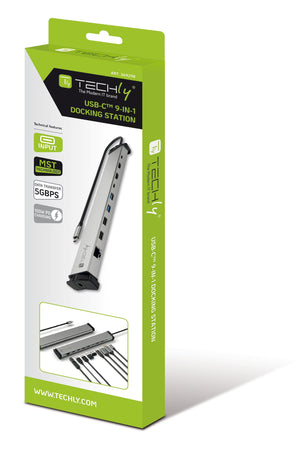 Docking Station 9 in 1 USB-C&trade Hub USB HDMI RJ45