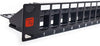 Pannello Patch Modulare Senza Frutti 24 Posti 1U Nero